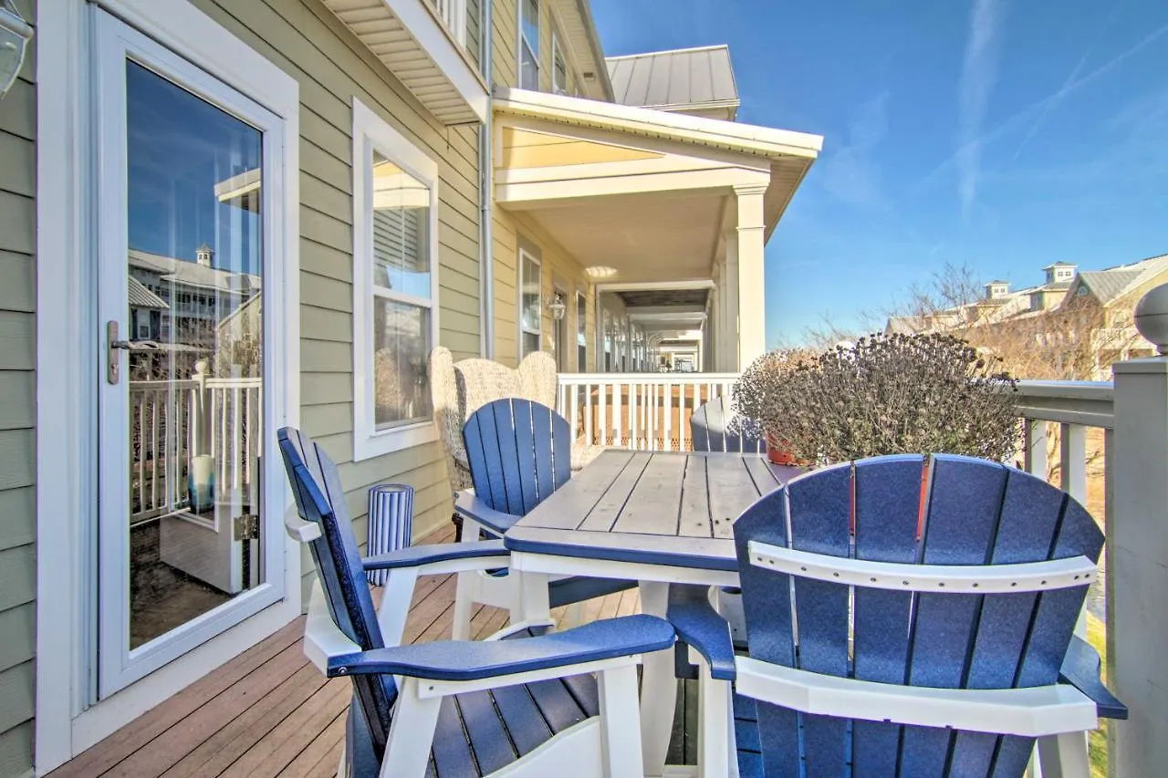 Resort-style Ocean Townhome With Access! Ocean Stadt