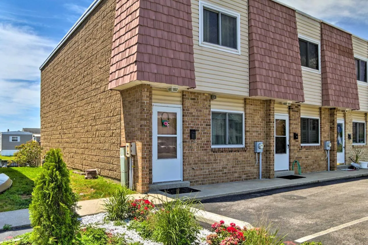 Ocean Townhome, Deck With Canal Access! Ocean City
