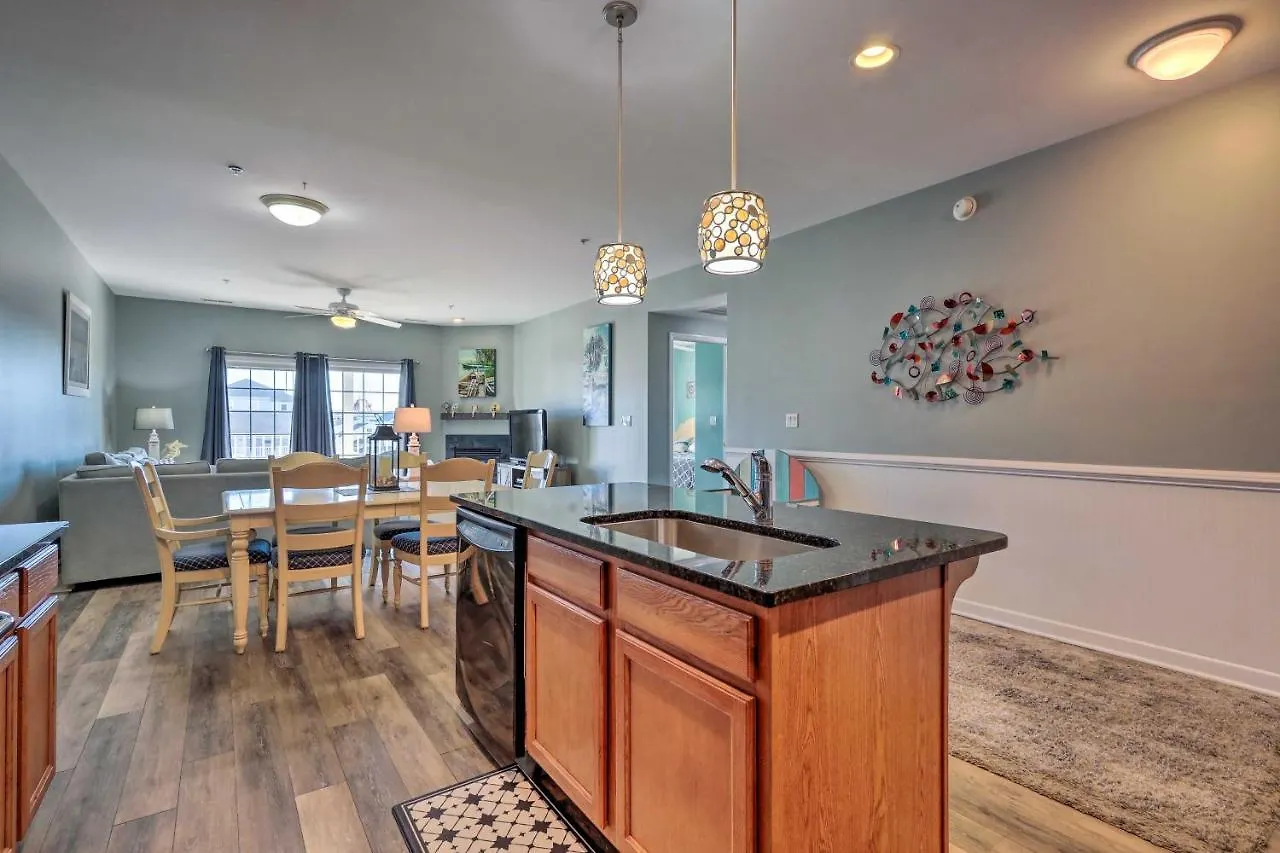 Downtown Ocean Balcony With Inlet View