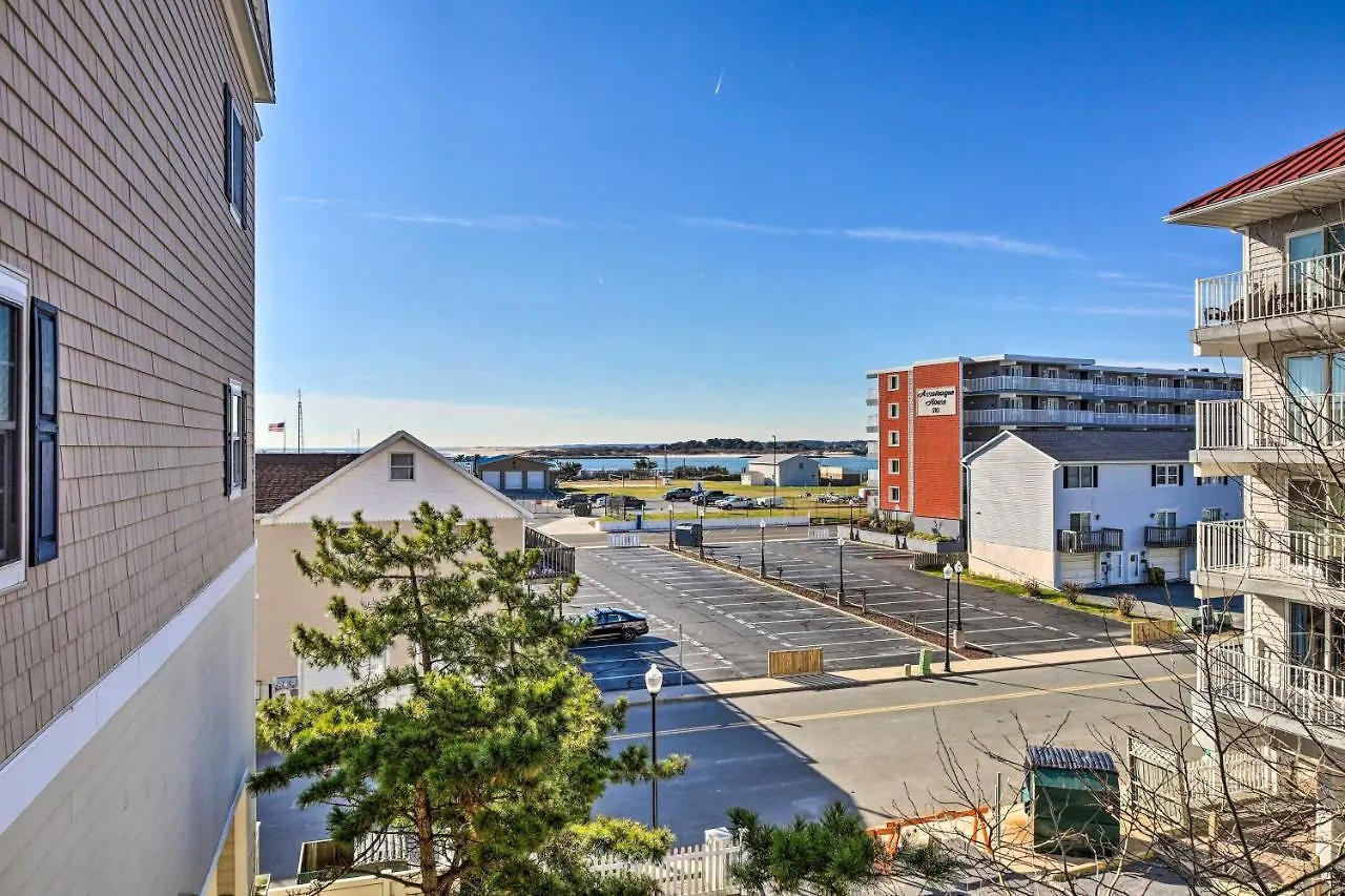 Downtown Ocean Balcony With Inlet View Ocean City