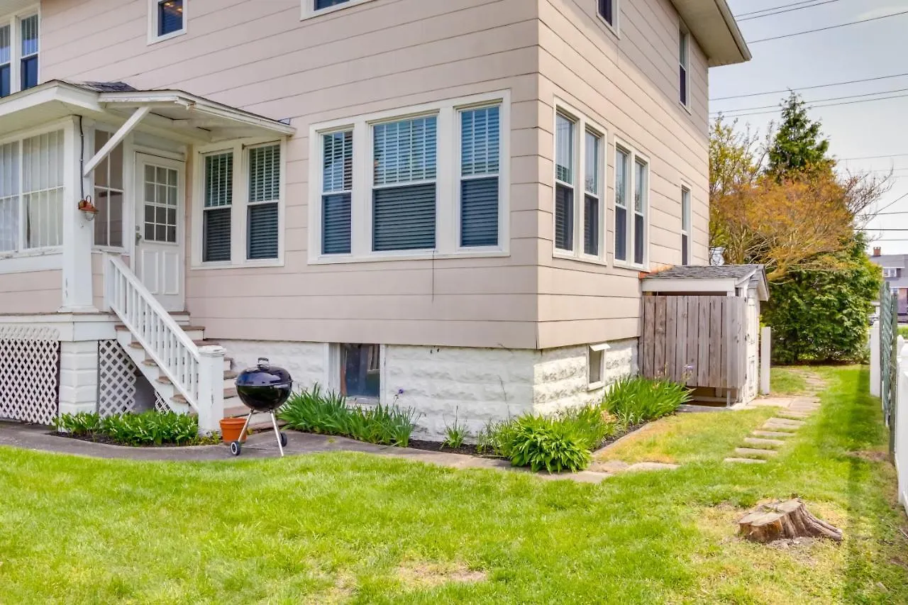 Ocean Escape With Cozy Porch Walk To Boardwalk Casa vacanze Ocean City