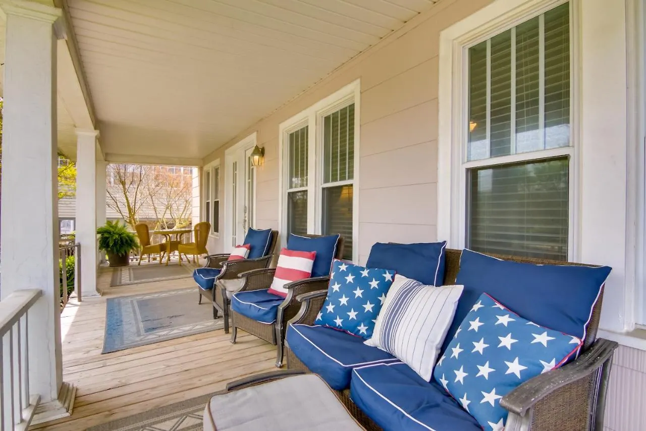 Ocean Escape With Cozy Porch Walk To Boardwalk Casa vacanze Ocean City