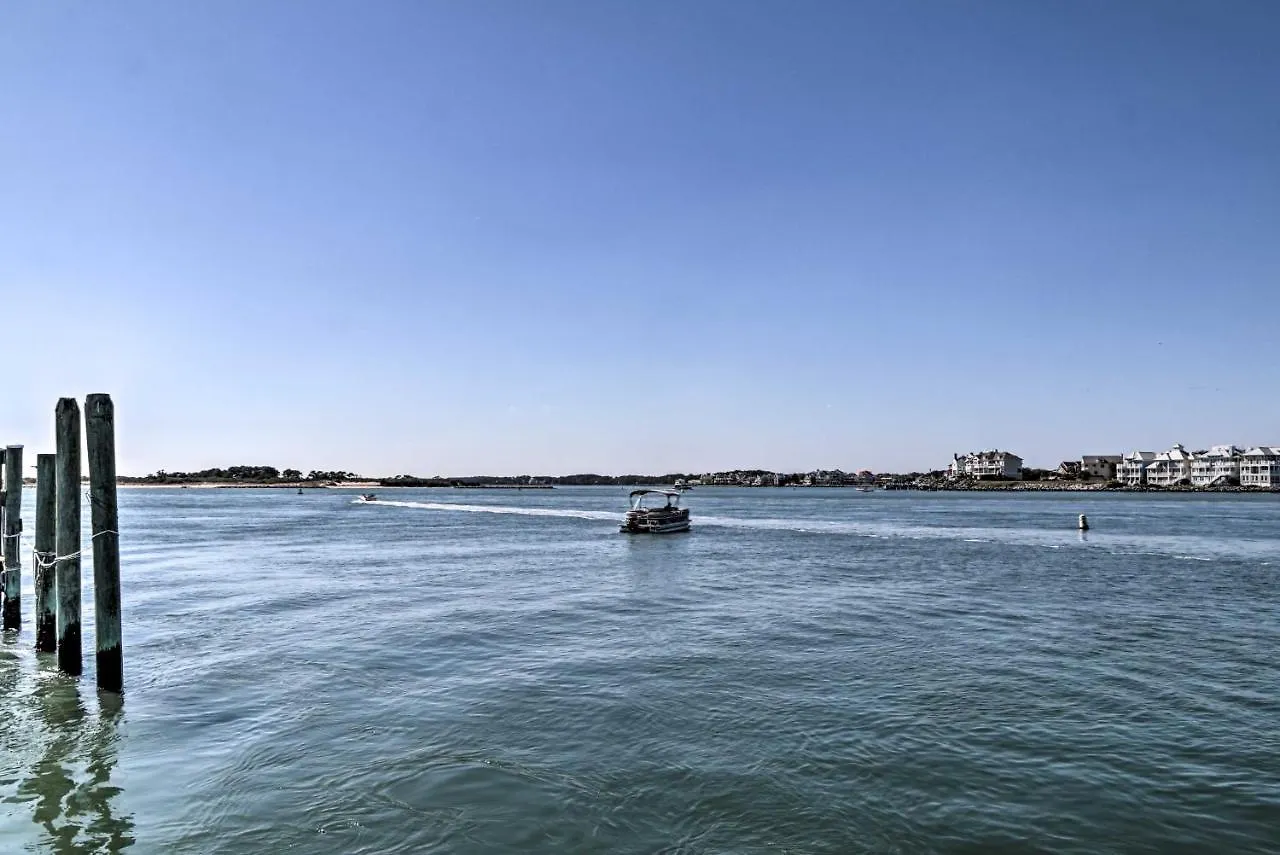Ocean Inlet Escape With Balcony And Bay Views!