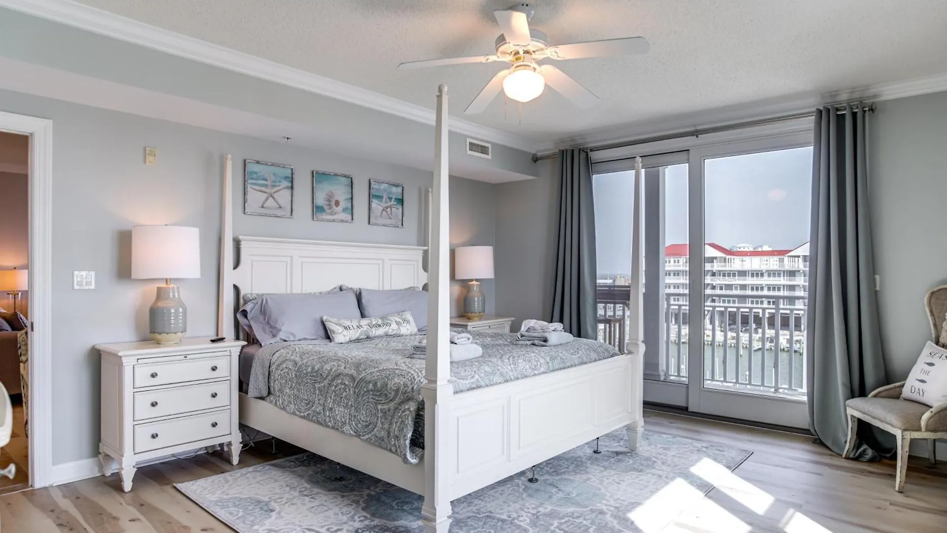 Ocean Inlet Escape With Balcony And Bay Views! 公寓 大洋城