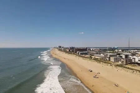 דירה Sunny Getaway A1 Ocean Block Walk To אושן סיטי