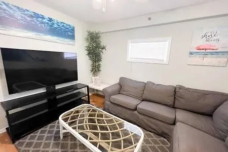 דירה Sunny Getaway A1 Ocean Block Walk To אושן סיטי