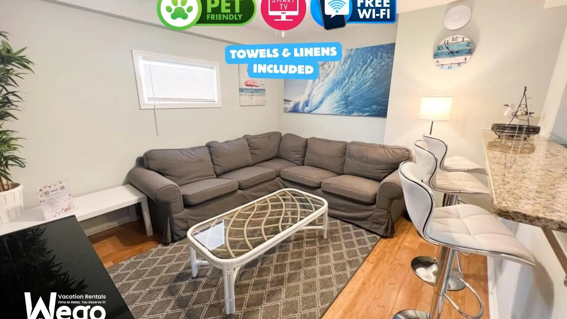 דירה Sunny Getaway A1 Ocean Block Walk To *