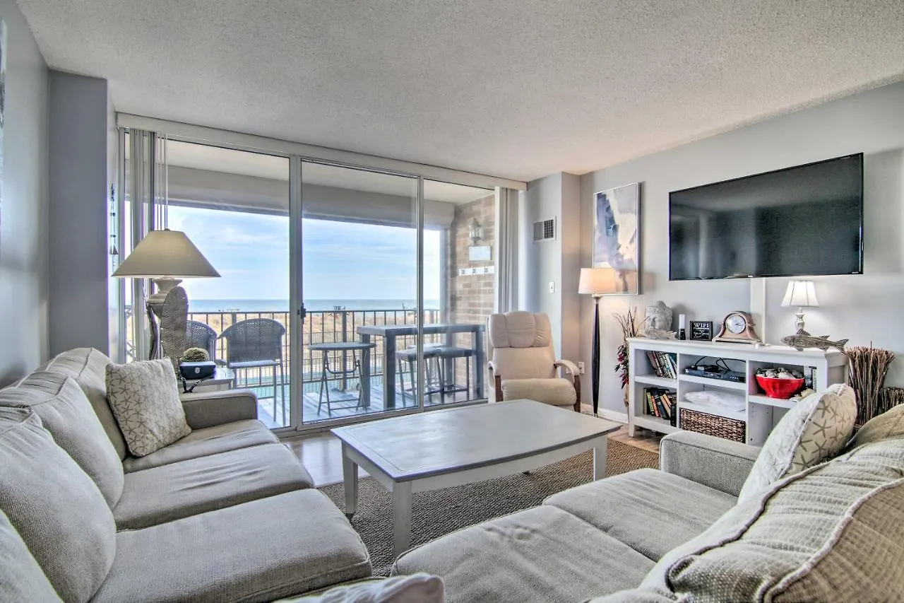 Apartment Ocean With Balcony - Steps To Beach! Ocean City