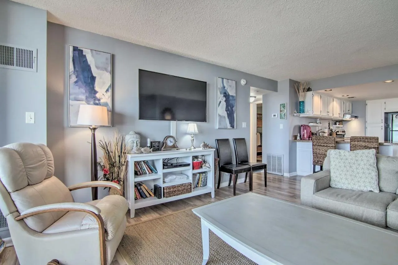 Ocean With Balcony - Steps To Beach! Apartment Ocean City