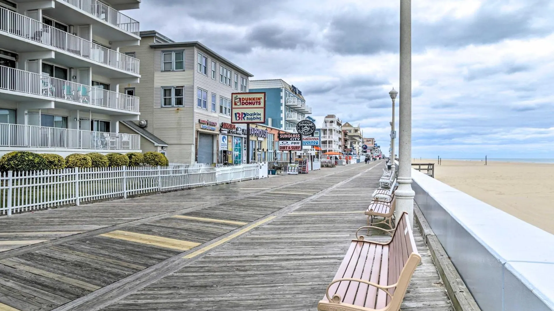 公寓 Chic Oceanfront Less Than Half Mi To Boardwalk! *