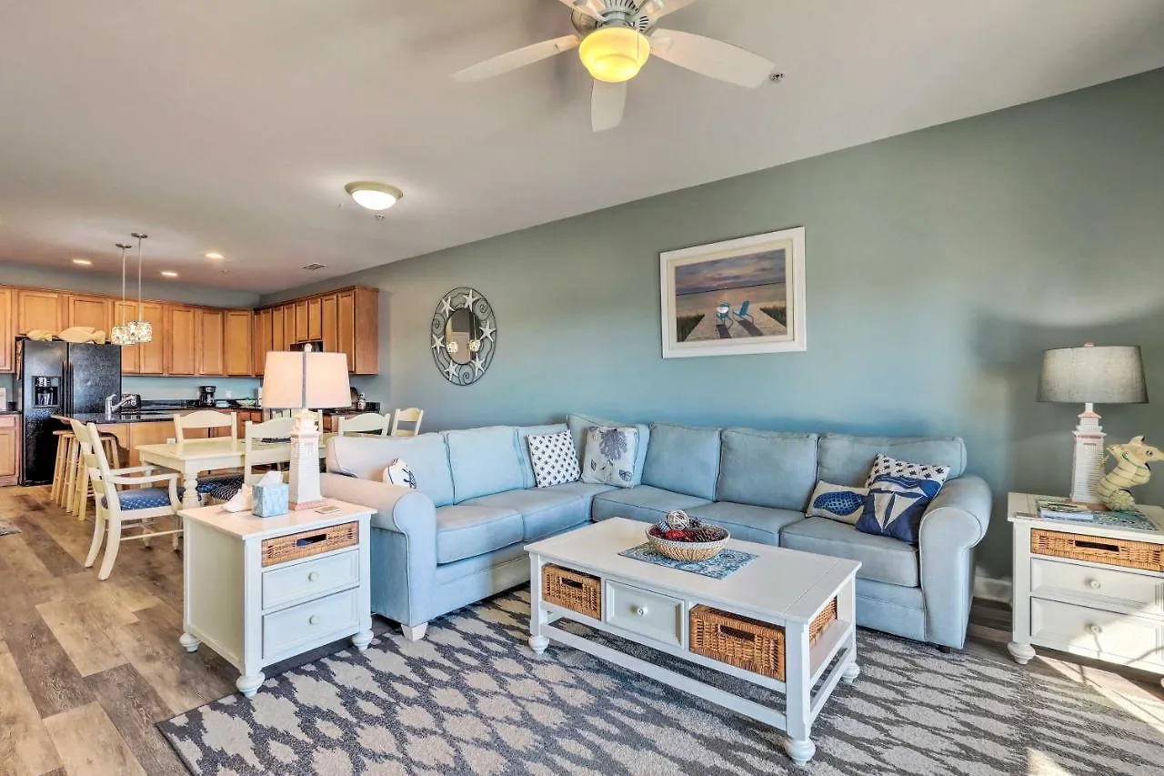 Downtown Ocean Balcony With Inlet View