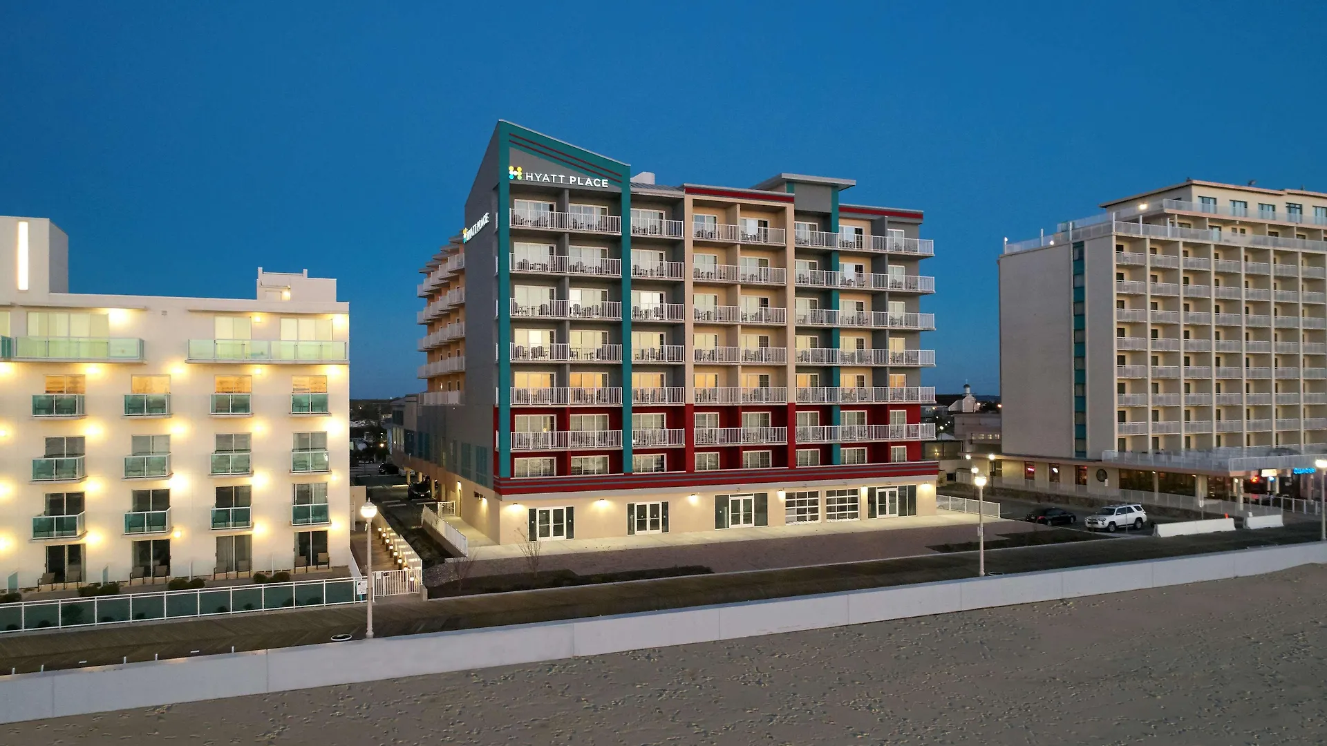 Hyatt Place Ocean Oceanfront Отель Ошен Сити