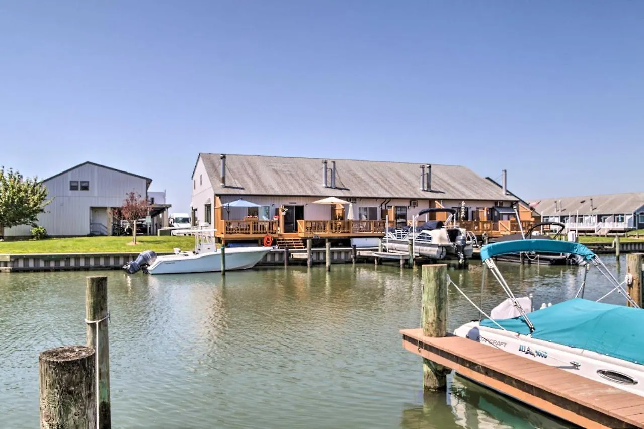 Airy Ocean On Canal Front With Deck! Lägenhet Ocean City