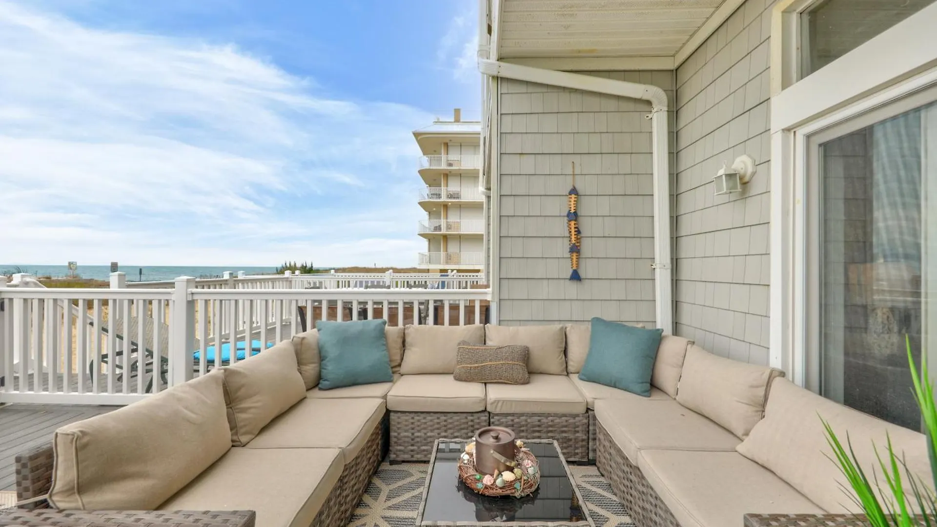New Oceanfront 4br 4ba Sleeps 20 With Game Дом отдыха