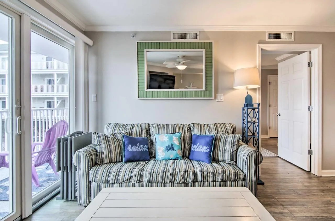 Ocean Spacious Balcony, Walk To Beach!