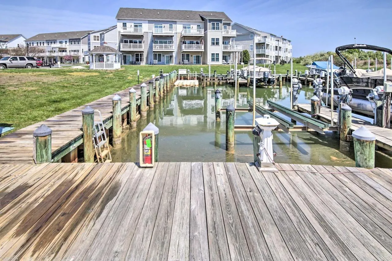 Ocean Boat Slip, Bay View And Pool Access 펜션 오션 시티