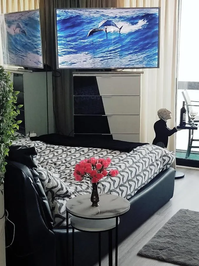 דירה Romantic Inscape -best Ocean View And Heated Pool אושן סיטי
