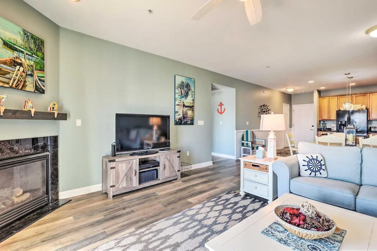 Appartement Downtown Ocean Balcony With Inlet View Ocean City